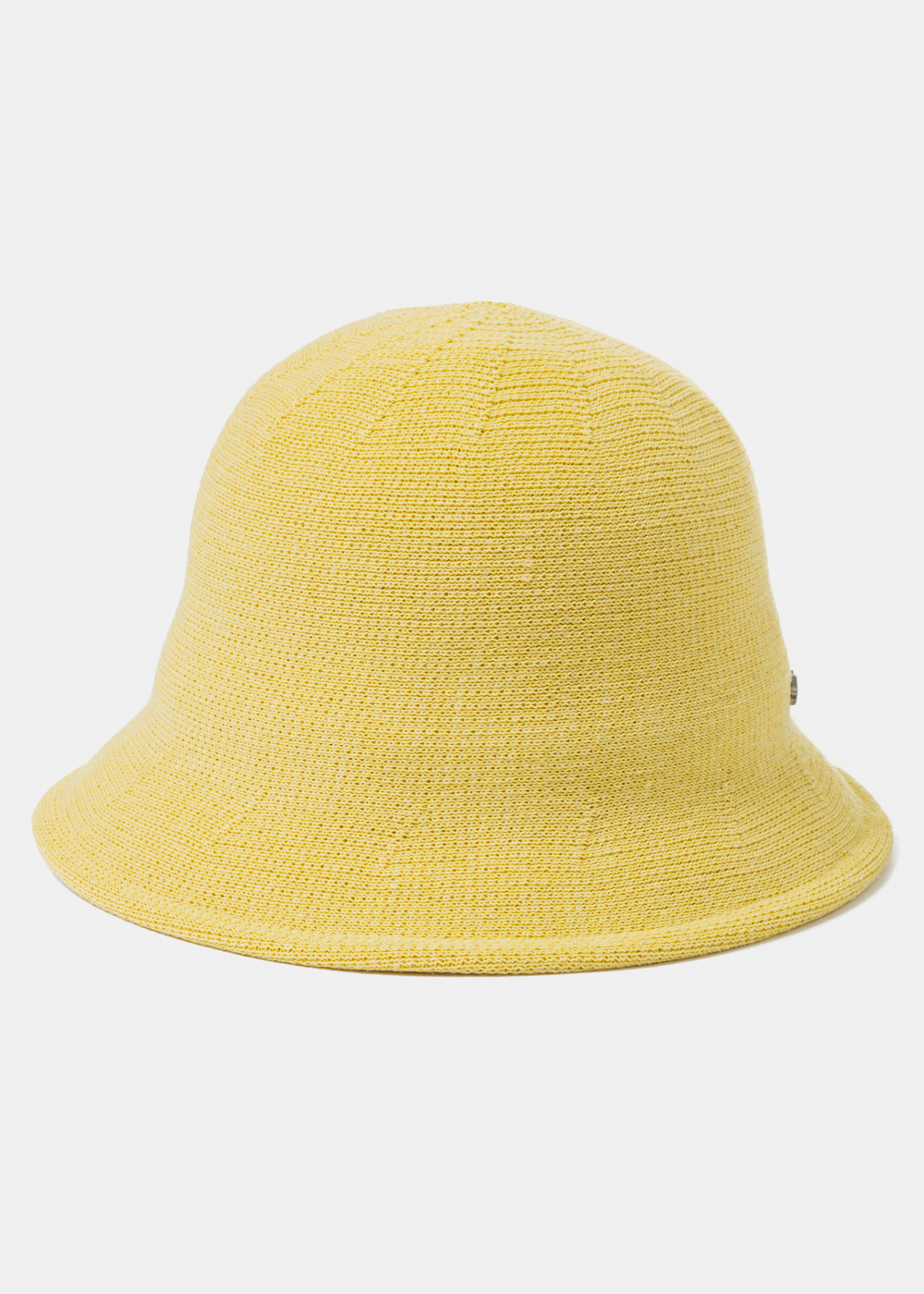 Lime Knitted Bucket Style Hat 2